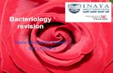 Bacteriology revision Nada Mohamed Ahmed, MT (ASCP)i.