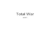 Total War WW1. A Global Conflict War dragged On Main militaries looked beyond Europe for help.