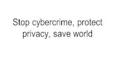 Stop cybercrime, protect privacy, save world. Chris Monteiro Cybercrime, dark web and internet security researcher Systems administrator Pirate / Digital.
