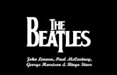 John Lennon, Paul McCartney, George Harrison & Ringo Starr.