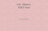U.S. History EOCT test Preparation. SSUSH 17 Stock Market Crash of 1929 Black Tuesday Stocks Dropped as prices dropped and the economy crashed to rock.