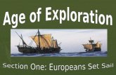 Section One: Europeans Set Sail
