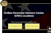 Civilian Personnel Advisory Center