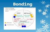 Bonding. Introduction to Bonding: Chemical bond: the force that holds two atoms together Bonds may be formed by the attraction of a cation to an anion.