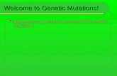 Welcome to Genetic Mutations!  7x2WSY  7x2WSY.
