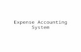 Expense Accounting System. All the expenses(Petty cash) and suspenses(advance) can be requested and tracked via online with workflow (approvals) Once.