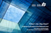 February 14, 2016NAME OF EVENT1 What’s the Big Deal? Collection Evaluation at the National Level Clare Appavoo, Executive Director, Canadian Research Knowledge.