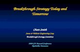 Breakthrough Strategy Today and Tomorrow Chatt Smith Stone & Webster Engineering Corp. Breakthrough Strategy Committee 2000 CII Annual Conference Nashville,