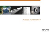 Gates automation. Summary  Choosing the appropriate model  Faac Product Range (Sliding Gates)