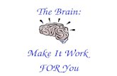 The Brain: Make It Work FOR You.