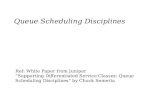 Queue Scheduling Disciplines