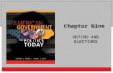 Copyright © 2014 Cengage Learning VOTING AND ELECTIONS Chapter Nine.