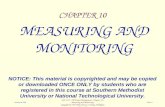 January 20, 2000 CSE 7315 - SW Project Management / Chapter 10 – Measuring and Monitoring Copyright © 1995-2000, Dennis J. Frailey, All Rights Reserved.