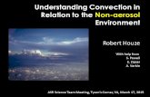 Understanding Convection in Relation to the Non-aerosol Environment ASR Science Team Meeting, Tyson’s Corner, VA, March 17, 2015 Robert Houze With help.