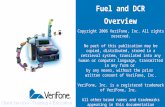 Fuel and DCR Overview Introduction Page With Picture: Use Arial, 125 pt for title, Use Arial, 100 pt for introduction. This page will again display the.