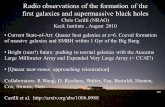 ESO Radio observations of the formation of the first galaxies and supermassive black holes Chris Carilli (NRAO) Keck Institute, August 2010 Current State-of-Art: