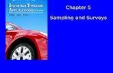 Chapter 5 Sampling and Surveys. Section 5.1 Samples, Good and Bad.