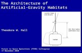 The Architecture of Artificial-Gravity Habitats Theodore W. Hall Future in Space Operations (FISO) Colloquium 17 November 2010 1.