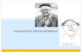 COGNITIVE DEVELOPMENT Piaget. Cognitive Development Transitions in patterns of thinking, reasoning, remembering and problem solving – processing Operation.