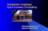 1 Margareta Junghage Euro Connect Consulting Thinking patterns of Burned Out People.