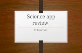 Science app review By Dana Tuuri. App name: painless chemistry challenge.