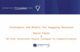 Strategies and Models for Engaging Business Maria Flynn & Oh-Penn Interstate Region Pathways to Competitiveness.