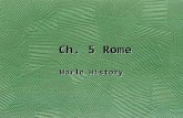Ch. 5 Rome World History. Italy- 750 miles, N  S Average of 120 miles E  W Apennine Mnts. – –range splits Italy down the middle 3 major river plains.