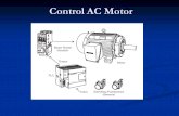 Control AC Motor. PLC Implementation Add Indicator Light.