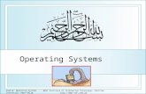 Course: Operating Systems Instructor: Umar Kalim NUST Institute of Information Technology, Pakistan  Operating Systems.