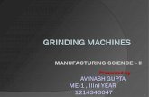 MANUFACTURING SCIENCE - II