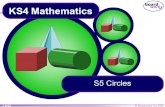 Boardworks Ltd 2005 1 of 51 S5 Circles KS4 Mathematics.