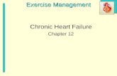 Exercise Management Chronic Heart Failure Chapter 12.