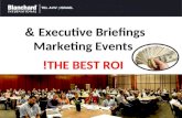 TEL AVIV | ISRAEL Executive Briefings  Marketing Events THE BEST ROI!