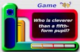 Game Who is cleverer than a fifth-form pupil?. Подсказки: Copy Спиши Watch Подгляди Rescue Спасение.