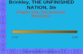 Copyright 2000 by the McGraw-Hill Companies, Inc. Brinkley, THE UNFINISHED NATION, 3/e Chapter Five: The American Revolution Copyright 1999 by the McGraw-Hill.
