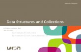 1 Principles  : Two libraries: System.Collections System.Collections.Generics Data Structures and Collections.
