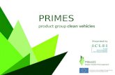 PRIMES product group clean vehicles Presented by.