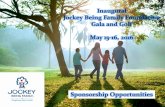 Jockey Being Family Foundation Gala and Golf Sponsorship Opportunities