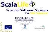Erwin Laure ScalaLife Project Director.