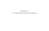 Chapter Exploring Transformations