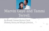 Marvin Gaye and Tammi Terrell. By:Brandi Conner,Darion Clark, Desteny Davis,and Khayla Johnson.