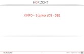 HORIZONT 1XINFO  Scanner zOS  DB2 HORIZONT XINFO  Scanner zOS - DB2.