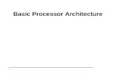 1 Basic Processor Architecture. 2 Building Blocks of Processor Systems CPU.