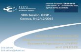 Toxicity and Flammability Requirements in Child Restraint Systems Regulations UN R44 and UN R129 58th Session GRSP  Geneva, 8-12/12/2015 Erik Salters.