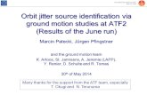 Ground motion studies at ATF2 June 11, 2014 Orbit jitter source identification via ground motion studies at ATF2 (Results of the June run) Marcin Patecki,