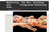 Marketing, The Mix, Branding and Integrated Marketing Uses By: Jillian Johns 3/23/2010.