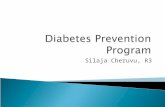 Silaja Cheruvu, R3.  What’s the BEST way to prevent diabetes in high risk patients?  By doing nothing?  With lifestyle changes?  With medication?