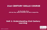 21st CENTURY SKILLS COURSE By Tim Kubik, Ph.D. with Ken Kay, Valerie Greenhill, and Maria Langworthy…
