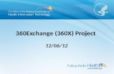 360Exchange (360X) Project 12/06/12. Reminders / announcements 360X Update CEHRT 2014 / MU2 Transition…