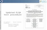 TE/MPE-MS MPE-TM meeting 14/06/2012, Richard Mompo Updated ELQA test procedure Co-authors: Nuria Catalan…